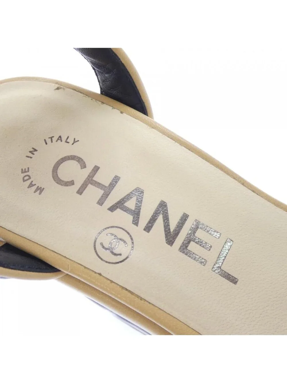 Chanel Sandals Black